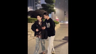 Can't stand but laugh | Chen Lv & Liu Cong #bl #jenvlog #chenlv #liucong - BL Couple