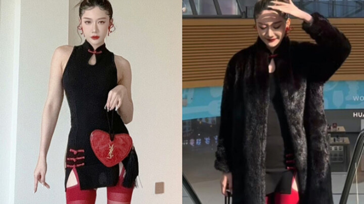 When the blogger’s outfits get back to reality 💥 Hong Si hits the streets—her style just leveled up!