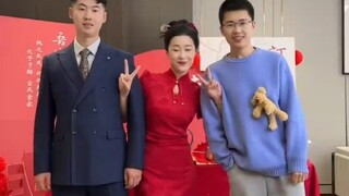 哥哥参加妹妹的订婚宴，没想到吃了波“狗粮”！！