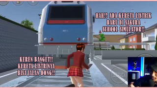 HAH!? ADA KERETA LISTRIK BARU YANG BISA JALAN DI SAKURA SCHOOL SIMULATOR!!??