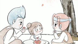 【白杨和桔子】小孩子的笑点很奇怪，不过笑声真的很治愈