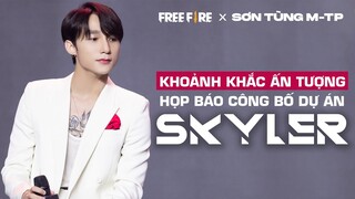 Khoảnh Khắc Ấn Tượng CÔNG BỐ DỰ ÁN SKYLER | Garena Free Fire