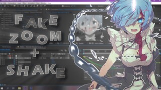 Fake Zoom + Shake | After Effects | Amv Tutorial