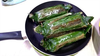 RESEP NASI BAKAR TEFLON || ISI AYAM, DAGING, IKAN semua enak...