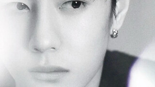 You can hug his waist and pat his head, haha