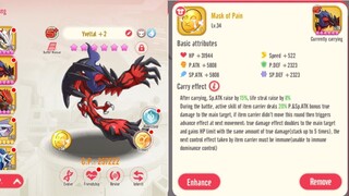 YVELTAL HELD ITEM MASK OF PAIN DAMAGE SAKIT SUPER LIFE STEAL - MEGAMON