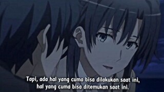 kata"nya jadi motivasi banget 💔 Suhu nya Hiki-kun nih boy😎