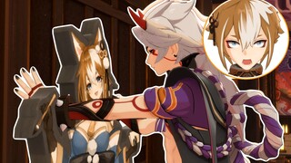 Hey, don't stand up to Miss Hina's card ○○! ! !