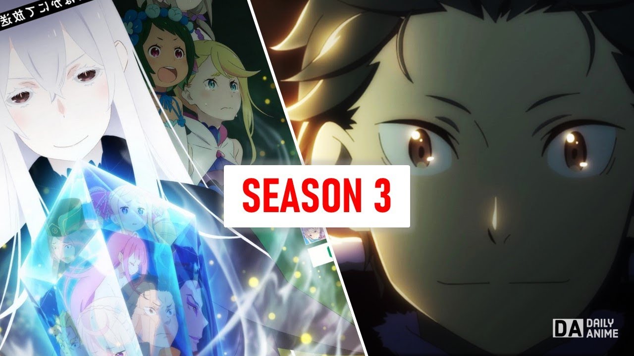 Re zero - season 3 officially announced. New trailer and PV revealed. Read  below!!! Season 3 of Re-zero was announced at anime japan…