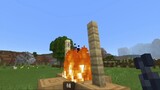 【MC】 Phiên bản di động của thế giới thực nhất - khoan gỗ tạo lửa