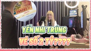 [Vlog] Trúng Vé Số 2 Tỷ !!! Yến Nhi Bất Ngờ Muốn Chia Phần Cho EvilSta Để...