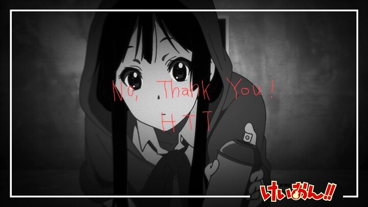 【K-On!!】 NO, Thank You! - K-On! 2nd Ending Theme (Lyrics) 『ＨＤ』