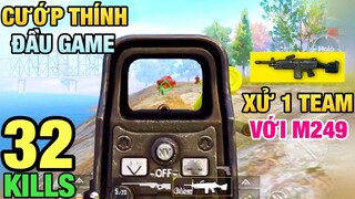 [PUBG Mobile] Bo Chưa Thu Đã Đại Chiến Cướp Thính | Vác M249 Quẩy Nát Team Địch | T98