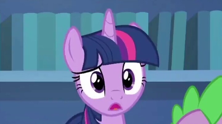 When you have a friend with a voice like Twilight Sparkle...