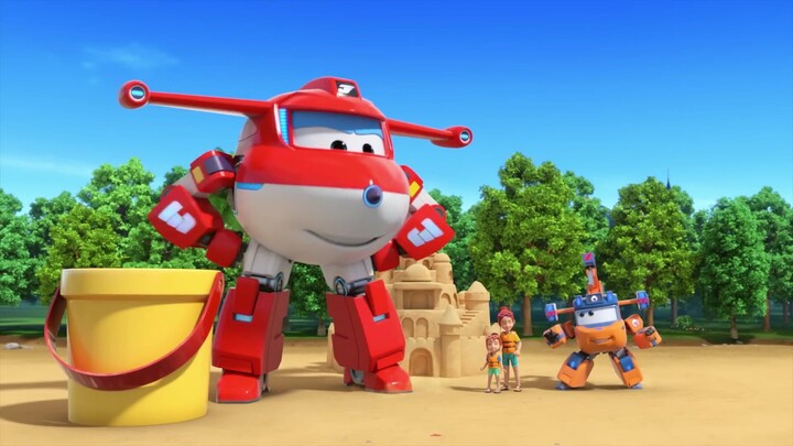 Super Wings ซุปเปอร์วิงส์ (Season 8) EP10 ตอน เจ็ทแปลงร่างเป็นยักษ์มหึมา