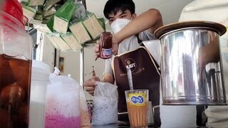 รถเข็นเล็กๆแต่รสชาติไม่ได้เล็กนะค่ะ!!คาราเมลนมสด โกโก้โอวัลตินเข้มข้น