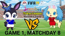 FIFA 19: Jewelpet Tokyo League | Yokohama F Marinos VS Kashima Antlers (Game 1, Matchday 8)