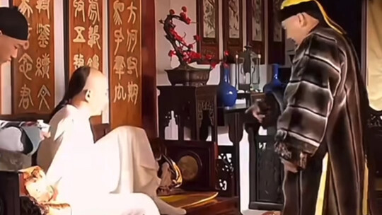 Why did the Emperor bring Consort Jing and Longyue to the Qingliang Terrace to see Prince Guo of the