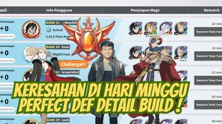 KERESAHAN DI HARI MINGGU PERFECT DEF DETAIL BUILD 🍀BLACK CLOVER MOBILE