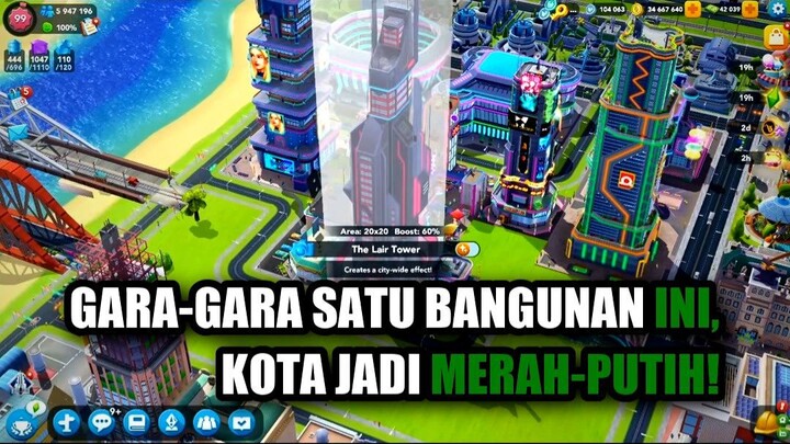 🤯 GARA-GARA SATU BANGUNAN INI, KOTA JADI MERAH-PUTIH!