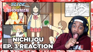 Nichijou Episode 3 Reaction | MAI JUST BECAME MY NEW FAVORITE CHARACTER!!!