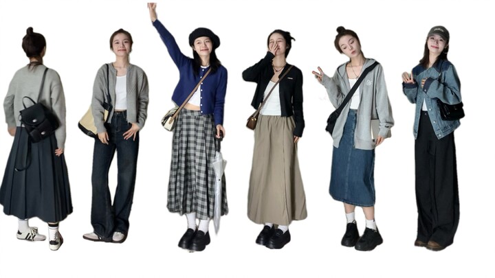164 108 | Early Autumn Outfits for Curvy Girls That Keep Legs Covered—No Repeats All Week! Versatile