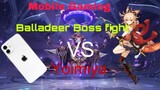 Scaramouche vs Yoimiya double vape team/ Genshin Impact iPhone gameplay