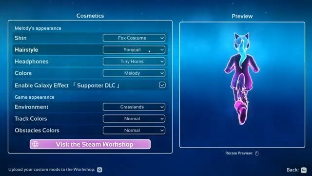 Melody's Escape 2: Galaxy Effect Supporter DLC (trailer)