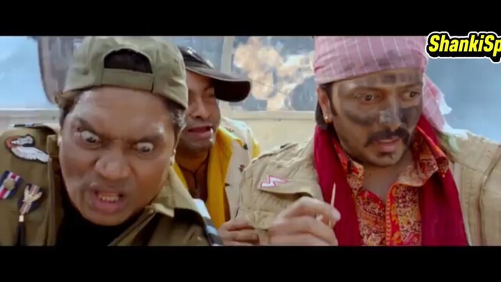 abe sale.. Aasman Se Gira Khajoor Main Atke | Johnny Lover & Ritesh Deshmukh Bast Comedy Scene