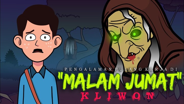 Pulang Kerja Dimalam Jumat Kliwon - Pohon Waru Doyong - Kartun Horror