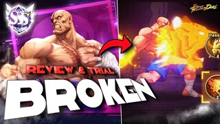 SAGAT IS REVIVE TANK MONSTER!! FULL REVIEW & SAGAT TRIAL 100% COMPLETED! (Street Fighter Duel)