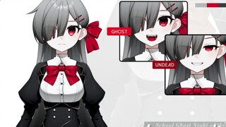 【Live2D Wholesale Model】College Ghost Undead Night