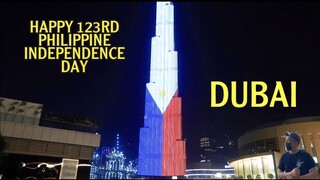 Happy 123rd Philippine Independence Day from Dubai