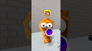 Please Help Chicken Nuggets & Jax Win In Level Up Rank 6974 Game #shorts