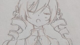 [Puella Magi Madoka Magica handwriting/yellow blue] I have always liked you