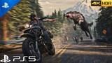(PS5) Days Gone | Ultra High Graphics GAMEPLAY [4K HDR 60fps] Free PS Plus Game