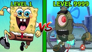 Đại Chiến Spongebob Miếng Bọt Biển Và Robot Khổng Lồ - Top Game Android IOS - Thành EJ