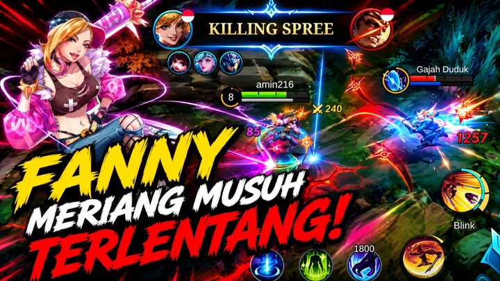 fanny meriang musuh terlentang mlbb