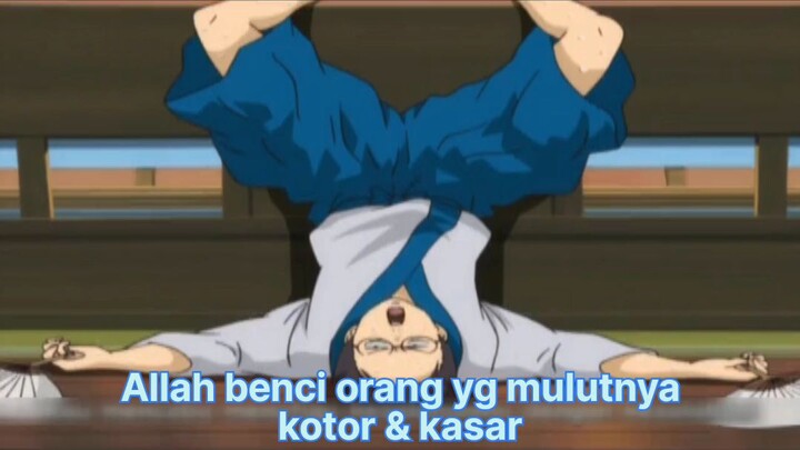 Gintama ngomong kasar!!! masuk neraka lho entar!!