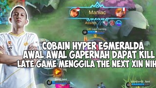 HYPER ESME EMANG GA ADA OBAT. AWAL² GA DADAP KILL LATE NGEBANTAI SAMPAI MANIAC - MOBILE LEGENDS