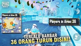 AWAL 2024 KERAS BANGET! 36 ORANG TURUN DISINI! RAME BANGET! - PUBG MOBILE