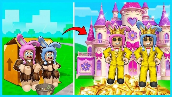 MIPAN & ZUZUZU Buat Rumah Istana Barbie Yang Sangat Besar! ROBLOX