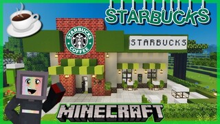 ✓ Minecraft STARBUCKS ☕ [QUARANTI[m]E CRAFT | The girl miner