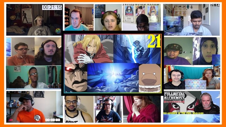 "NEW CLASH! ED vs. SCAR!!!" | Fullmetal Alchemist Brotherhood Episode 21 | REACTION MASHUP