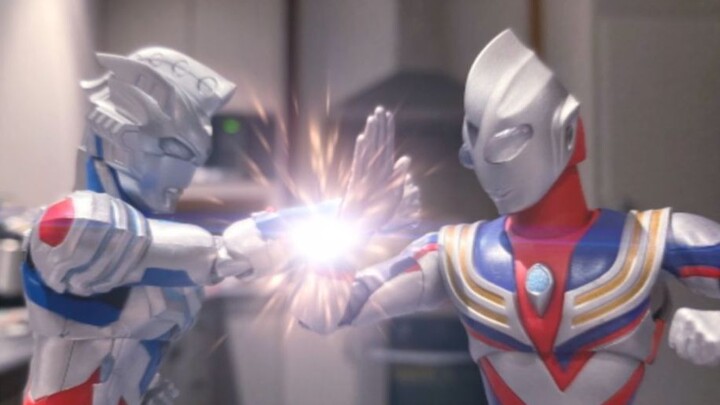 [Animasi Stop Motion] Ultraman Brawl Episode 1 Zeta VS Tiga