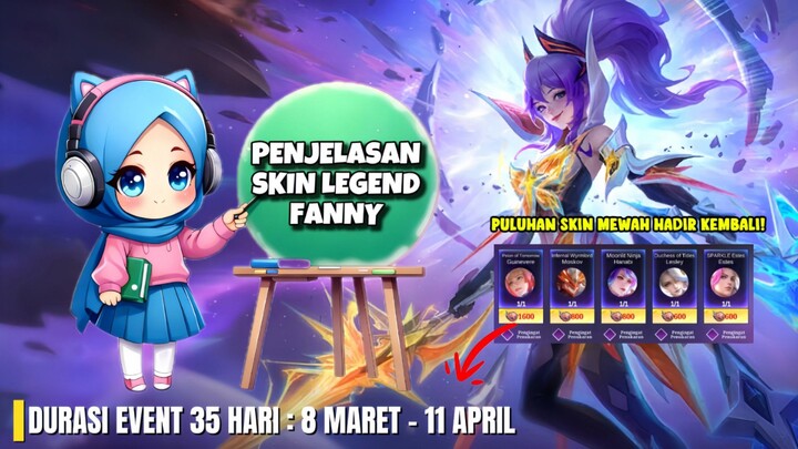 PENJELASAN SINGKAT SKIN LEGEND FANNY TERBARU ! AUTO PAHAM!