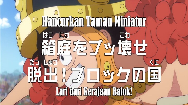 ONE PIECE EPISODE 1159 TERBARU BAHASA INDONESIA