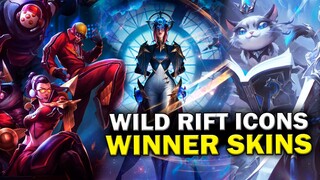 Icons WINNERS revealed their Skin choice