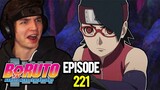 THE FOREST OF DEATH RETURNS!! | Boruto Episode 221 REACTION!!