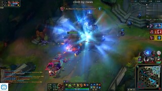 Yasuo đi xe lăn được yone đẩy #game